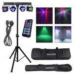 Valgustuskomplekt LIGHT4ME T-BAR LED DERBY PAR Valgustuskomplekt LIGHT4ME T-BAR LED DERBY PAR