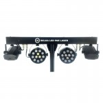 Valgustuskomplekt LIGHT4ME T-BAR LED PAR LASER Valgustuskomplekt LIGHT4ME T-BAR LED PAR LASER