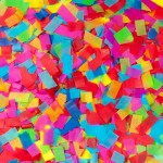 CNF1 Confetti mitmevärviline 1KG CNF1 Confetti mitmevärviline 1KG