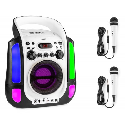 SBS30W karaokesüsteem CD ja 2 mikrofoniga SBS30W karaokesüsteem CD ja 2 mikrofoniga
