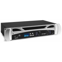 VPA1500 PA võimendi 2x 750W meediapleier koos BT-ga