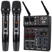 DNA MIXMIC 2 USB Bluetoothi ​​helimikser + juhtmevaba mikrofoni komplekt