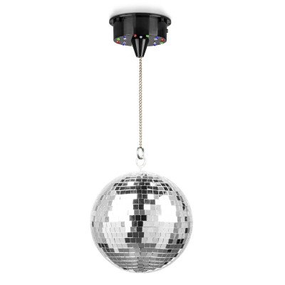 MB20ML Discoball 20cm mootori ja LED valgusega