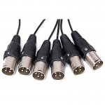 CABLE4ME MULTICORE MC 6/10 lavaboks 6 kanalit 10m CABLE4ME MULTICORE MC 6/10 lavaboks 6 kanalit 10m