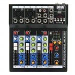 Analoogheli mikser DNA MIX 4 USB MP3 4 kanalit Analoogheli mikser DNA MIX 4 USB MP3 4 kanalit