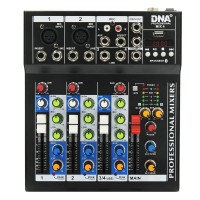 Analoogheli mikser DNA MIX 4 USB MP3 4 kanalit