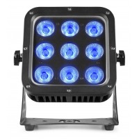 StarColor72 LED-valgusti 9x 8W IP65 RGBW
