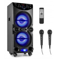 LIVE2104 karaokejaam ratastel 2x10"
