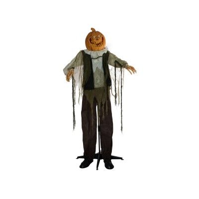 EUROPALMS Halloweeni figuurid Pumpkin Man, animeeritud, 170cm EUROPALMS Halloweeni figuurid Pumpkin Man, animeeritud, 170cm