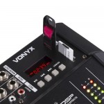 AM5A 5-kanaliline mikser koos võimendiga DSP/BT/SD/USB/MP3