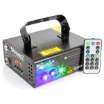 Surtur II Double Laser RG Gobo DMX IRC 3W sinine LED