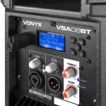 VSA08BT kahevõimendusega aktiivne kõlar 8" 250W BT/MP3