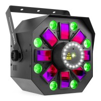 MultiBox LED-efekt laseri ja stroboga