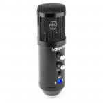 Vonyx CM320B Студийный микрофон USB, черный с эхом