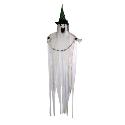 EUROPALMS Halloween Ghost, rippuv, animeeritud, 183cm EUROPALMS Halloween Ghost, rippuv, animeeritud, 183cm