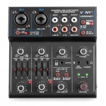 Vonyx VMM401 4-kanaliline USB-heliliidesega mikser Vonyx VMM401 4-kanaliline USB-heliliidesega mikser