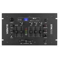 STM2500 5-kanaliline USB/MP3 mikser BT-ga