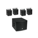 OMNITRONIC komplekt MOLLY-12A Aktiivne subwoofer + 4x MOLLY-6 Top 8 Ohm, must OMNITRONIC komplekt MOLLY-12A Aktiivne subwoofer + 4x MOLLY-6 Top 8 Ohm, must