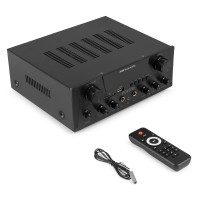 AV430B HiFi võimendi 2x 300W must