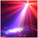 LIGHT4ME PARTY BOX diskoefektiga LED palli laser strobe gobo