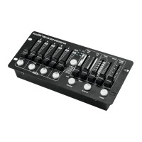 EUROLITE DMX LED EASY Operator 4x6 kompaktne DMX-kontroller 4 LED prožektori jaoks, igaüks kuni 6 värvi