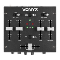 VDJ2USB 3-kanaliline stereo-DJ/USB-mikser
