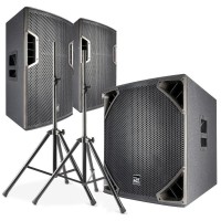 Power Dynamics PD-6 Active 2.1 komplekt – 3400 W