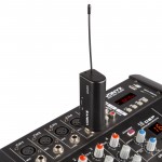 WM552 kahe juhtmevaba mikrofoni Plug-and-Play UHF komplekt