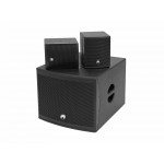 Komplekt OMNITRONIC MOLLY-12A Subwoofer aktiivne + 2x MOLLY-6 Top 8 Ohm, must Komplekt OMNITRONIC MOLLY-12A Subwoofer aktiivne + 2x MOLLY-6 Top 8 Ohm, must