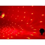 Peegelpallide komplekt EUROLITE 30 cm LED valgustusega RGB Spot FB