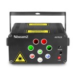 Acrux Quatro R/G Party Lasersüsteem RGBW LED-idega Acrux Quatro R/G Party Lasersüsteem RGBW LED-idega