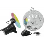 Peegelkuulikeste komplekt EUROLITE 30cm täpiga Peegelkuulikeste komplekt EUROLITE 30cm täpiga