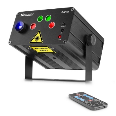Dahib Double RG Gobo lasersüsteem sinise LED-iga Dahib Double RG Gobo lasersüsteem sinise LED-iga