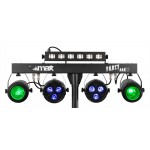PartyBar10 komplekt 2x Jelly Moon, 2xPAR ja UV/Strobe PartyBar10 komplekt 2x Jelly Moon, 2xPAR ja UV/Strobe