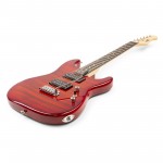 GigKit Electric Guitar Pack tepitud stiilis tumepunane