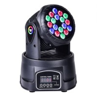 LIGHT4ME COMPACT MOVING HEAD 18x3W RGB LED liikuv pea