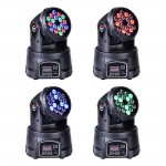 LIGHT4ME COMPACT MOVING HEAD 18x3W RGB LED liikuv pea LIGHT4ME COMPACT MOVING HEAD 18x3W RGB LED liikuv pea