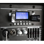 SPJ-PA912 kaasaskantav helisüsteem ABS 12" 2 UHF/USB/MP3