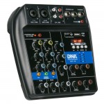 Audiomikser DNA MIX 4U USB MP3 Bluetooth analoog 4 kanalit Audiomikser DNA MIX 4U USB MP3 Bluetooth analoog 4 kanalit