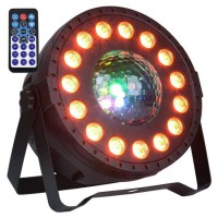 LIGHT4ME DISCO FLOWER LED PAR prožektor lavaefektiga + pult