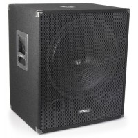 SMWBA18 kahe võimendiga bassikõlar 18" 1000W