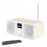 Rooma WIFI Interneti-stereo DAB+ raadio valge