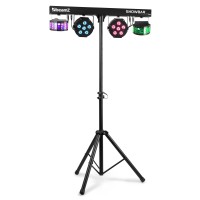 SB02 ShowBar aku 2x Derby ja 2x PAR