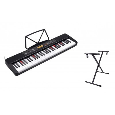 Oreli klahvpillid V-TONE VK 200-61L koos LED-idega alusel