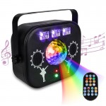 LIGHT4ME MULTIBOX multiefekt LED kula disko laser UV stroboskop