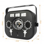 LIGHT4ME MULTIBOX multiefekt LED kula disko laser UV stroboskop