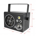 LIGHT4ME PARTY BOX V2 diskoefektiga LED palli laser strobe gobo
