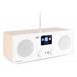 Bari WIFI Interneti-stereoraadio koos DAB+ valgega