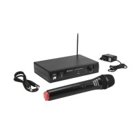 Juhtmeta mikrofonisüsteem OMNITRONIC VHF-101 215,85 MHz