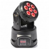 MHL74 Mini Moving Head 7x 10W 4-in-1 LED